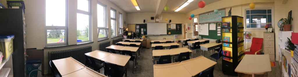 Classe vue de l’arrière